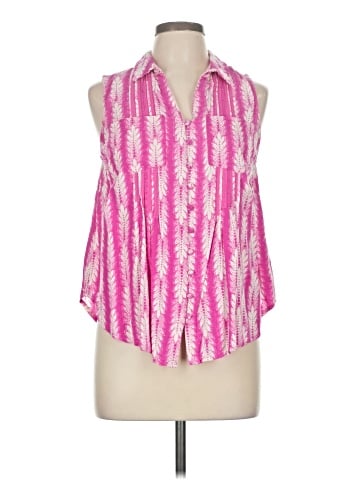 Caffé Marrakesh Sleeveless Button-Down Shirt (view 1)
