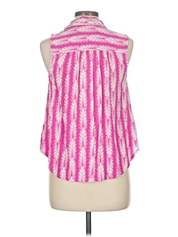 Caffé Marrakesh Sleeveless Button-Down Shirt (view 2)