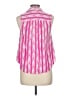 Caffé Marrakesh 100% Rayon Pink Sleeveless Button-Down Shirt Size M - photo 2