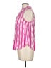 Caffé Marrakesh 100% Rayon Pink Sleeveless Button-Down Shirt Size M - photo 5