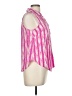 Caffé Marrakesh 100% Rayon Pink Sleeveless Button-Down Shirt Size M - photo 4
