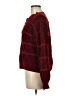 Papermoon 100% Polyester Tweed Burgundy Pullover Sweater Size M - photo 5