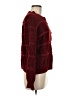 Papermoon 100% Polyester Tweed Burgundy Pullover Sweater Size M - photo 4