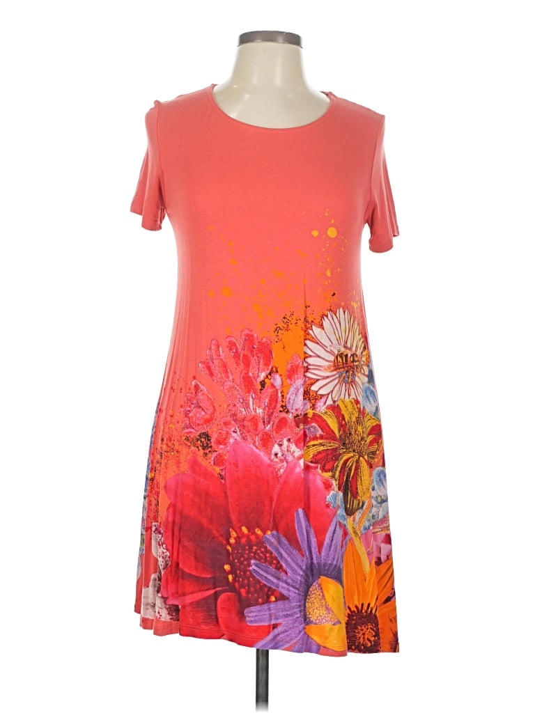 Pre-owned Desigual Casual Dress In Orange