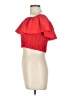Shein Red Short Sleeve Top Size L - photo 5