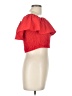 Shein Red Short Sleeve Top Size L - photo 4