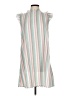 Unbranded Stripes White Casual Dress Size L (estimated) - photo 1