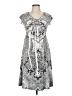 Unbranded Paisley Gray Casual Dress Size M (estimated) - photo 1