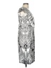 Unbranded Paisley Gray Casual Dress Size M (estimated) - photo 4