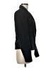 Lucky Brand 100% Polyester Solid Black Blazer Size M - photo 4