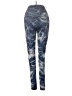 DYI Define Your Inspiration Graphic Blue Active Pants Size XS - photo 2