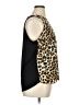 NY&C Animal Print Brown Sleeveless Blouse Size XL - photo 4
