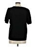 Chico's Black Short Sleeve Top Size Med (1.5) - photo 2