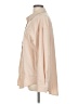 Unbranded 100% Polyester Color Block Tan Long Sleeve Blouse Size L - photo 5