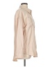 Unbranded 100% Polyester Color Block Tan Long Sleeve Blouse Size L - photo 4