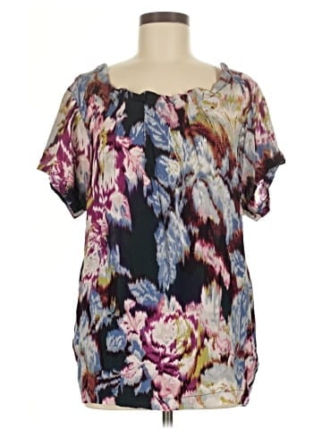 Ecote Short Sleeve Blouse (view 1)