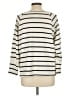 Chaser Stripes Ivory Pullover Sweater Size L - photo 2