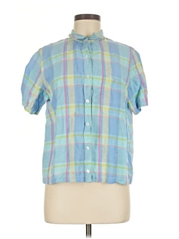 Mountain Lake Short Sleeve Button-Down Shirt (view 1)