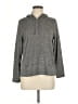 Christopher & Banks Gray Pullover Hoodie Size M (petite) - photo 1