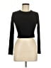 Lulus Black Long Sleeve T-Shirt Size M - photo 1