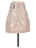Forever 21 100% Polyester Silver Faux Leather Skirt Size S - photo 2