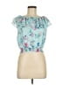 Assorted Brands 100% Recycled Polyester Teal Sleeveless Blouse Size M - photo 1