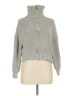 Shein 100% Polyester Gray Turtleneck Sweater Size M - photo 1