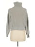 Shein 100% Polyester Gray Turtleneck Sweater Size M - photo 2
