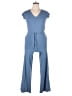 Athleta Solid Blue Jumpsuit Size XS - photo 1
