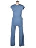 Athleta Solid Blue Jumpsuit Size XS - photo 2