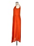 Assorted Brands Solid Orange Casual Dress Size XS - photo 5