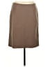 AGB Solid Brown Formal Skirt Size 8 (petite) - photo 1