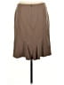 AGB Solid Brown Formal Skirt Size 8 (petite) - photo 2