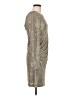Vince Camuto Metallic Silver Casual Dress Size 8 - photo 4