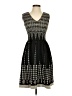 Max Studio Argyle Black Cocktail Dress Size XS - photo 1