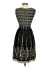 Max Studio Argyle Black Cocktail Dress Size XS - photo 2
