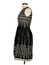 Max Studio Argyle Black Cocktail Dress Size XS - photo 5