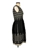 Max Studio Argyle Black Cocktail Dress Size XS - photo 4