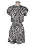 Ann Taylor LOFT 100% Rayon Print Black Romper Size 2 - photo 2