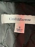 Croft & Barrow 100% Polyester Black Vest Size S - photo 6