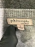 Philosophy Republic Clothing Stars Gray Pullover Sweater Size L - photo 7
