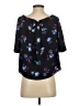 Rebecca Taylor 100% Silk Black Blouse Size 2 - photo 2