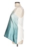 Kenar 100% Rayon Teal Sleeveless Blouse Size L - photo 5