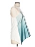 Kenar 100% Rayon Teal Sleeveless Blouse Size L - photo 4