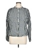 Gap 100% Cotton Checkered-gingham Blue Long Sleeve Blouse Size L - photo 1