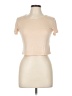 Unbranded Tan Short Sleeve Turtleneck Size L - photo 1