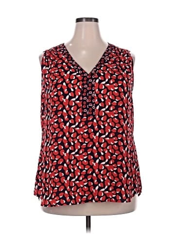 Tahari by ASL Sleeveless Blouse (view 1)