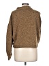 BKE Tweed Brown Turtleneck Sweater Size L - photo 2