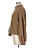 BKE Tweed Brown Turtleneck Sweater Size L - photo 5