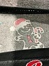 Holiday Time Print Black Pullover Sweater Size M - photo 7